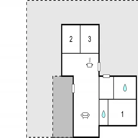 Three-bedroom Holiday In Nykobing Sj Σπίτι διακοπών
